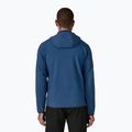 Pánská softshellová bunda Patagonia R2 TechFace Hoody clement blue 3