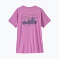 Dámské tričko Patagonia Cap Cool Daily Graphic Shirt '73 skyline / brisk purple x-dye 5