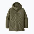Pánská péřová bunda Patagonia Windshadow Parka basin green