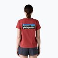 Dámské tričko Patagonia P-6 Logo Responsibili-Tee potters red 2
