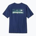 Pánské tričko Patagonia Boardshort Logo Pocket Responsibili clement blue 3