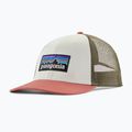 Kšiltovka Patagonia P-6 Logo LoPro Trucker birch white