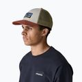 Kšiltovka Patagonia P-6 Logo LoPro Trucker birch white 2