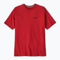 Pánské tričko Patagonia P-6 Logo Responsibili-Tee amanita red
