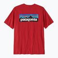 Pánské tričko Patagonia P-6 Logo Responsibili-Tee amanita red 2