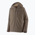 Pánská nepromokavá bunda Patagonia Insulated Powder Town marlow brown