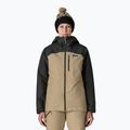 Dámská nepromokavá bunda Patagonia Insulated Powder Town oar tan