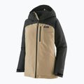 Dámská nepromokavá bunda Patagonia Insulated Powder Town oar tan 3