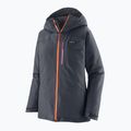 Dámská nepromokavá bunda Patagonia Insulated Powder Town smolder blue w / orange peel 8