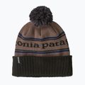 Zimní čepice Patagonia Powder Town park stripe: marlow brown