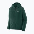 Pánská softshellová bunda Patagonia R2 TechFace Hoody cascade green