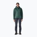 Dámská péřová bunda Patagonia Down Sweater Hoody cascade green 2