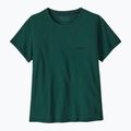 Dámské tričko Patagonia P-6 Logo Responsibili-Tee cascade green 3