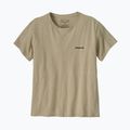 Dámské tričko Patagonia P-6 Logo Responsibili-Tee pumice