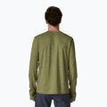 Pánské tričko Longsleeve Patagonia Capilene Cool Sun caper green/buckhorn green x-dye 3