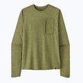 Pánské tričko Longsleeve Patagonia Capilene Cool Sun caper green/buckhorn green x-dye 7