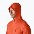 Pánská mikina Patagonia Capilene Cool Sun Hoody coal orange/light coal orange x-dye 5