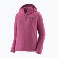 Dámská softshellová bunda Patagonia R1 CrossStrata Hoody faded magenta