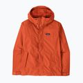 Pánská nepromokavá bunda Patagonia Outdoor Everyday Rain coal orange 6