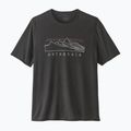 Pánské tričko na lezení Patagonia Cap Cool Trail Stratapeaks ink black