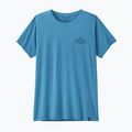Dámské tričko Patagonia Capilene Cool Daily - Cloud Crag shore blue/light shore blue x-dye