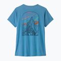Dámské tričko Patagonia Capilene Cool Daily - Cloud Crag shore blue/light shore blue x-dye 2