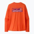 Pánské tričko Longsleeve Patagonia Capilene Cool Daily - Boardshort Logo orange peel/light orange peel x-dye 3