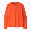 Pánské tričko Longsleeve Patagonia Capilene Cool Daily - Boardshort Logo orange peel/light orange peel x-dye 4