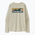 Dámské tričko Longsleeve Patagonia Capilene Cool Daily Shirt - Boardshort Logo dyno white 2