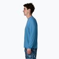 Pánské tričko Longsleeve Patagonia Capilene Cool Daily - Boardshort Logo shore blue/light shore blue x-dye 4