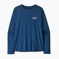 Pánské tričko Longsleeve Patagonia Capilene Cool Daily - '73 Skyline clement blue/light clement blue x-dye 5