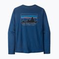 Pánské tričko Longsleeve Patagonia Capilene Cool Daily - '73 Skyline clement blue/light clement blue x-dye 6