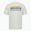 Pánské tričko Patagonia Capilene Cool Daily - Boardshort Logo dyno white 2