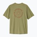 Pánské trekové tričko Patagonia Cap Cool Daily Shirt - Spoke Stencil gumtree green - light gumtree green x-dye 2