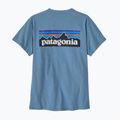 Dámské tričko Patagonia P-6 Logo Responsibili-Tee shore blue 2