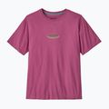 Pánské tričko Patagonia '95 Oval Logo faded magenta