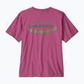 Pánské tričko Patagonia '95 Oval Logo faded magenta 2