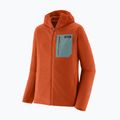 Pánská trekingová mikina Patagonia R1 Air Full Zip Hoody coal orange