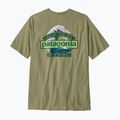 Pánské trekové tričko Patagonia Great Waves Responsibili Tee gumtree green 2