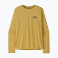Pánské tričko Longsleeve Patagonia Capilene Cool Daily - '73 Skyline limestone yellow/light limestone yellow c-dye