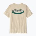 Pánské tričko Patagonia '95 Oval Logo undyed natural 2