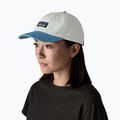 Kšiltovka Patagonia P-6 Label Trad birch white w/shore blue 2