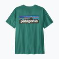 Pánské tričko Patagonia P-6 Logo gem green 5