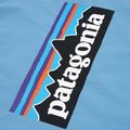 Pánské tričko Patagonia P-6 Shore blue logo 4