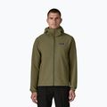 Pánská softshellová bunda Patagonia R1 TechFace Hoody basin green