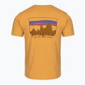 Pánské tričko na lezení Patagonia '73 Skyline T-Shirt dried mango 2