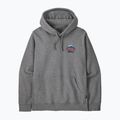 Pánská mikina Patagonia Great Waves Uprisal Hoody gravel heather 3