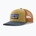 Kšiltovka Patagonia P-6 Logo Trucker Hat lynx tan
