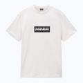 Pánské tričko  Napapijri S-Box Logo white whisper 4