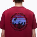 Pánské tričko Napapijri S-Vignonil Back tibetan red R1E 4